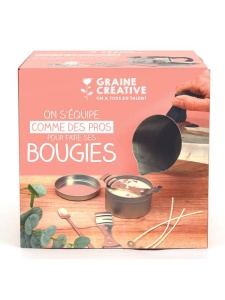 Kit instrumente pentru crearea lumanarilor Graine Creative, cod 153430