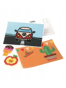Kit mozaic cu diamante, cartonase Calatoria Graine Creative 750212