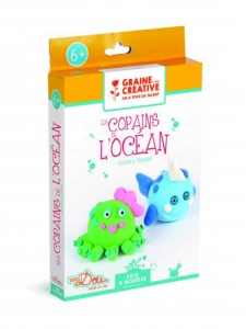 Kit pasta de modelat Prietenii din Ocean Graine Creative, cod 750110