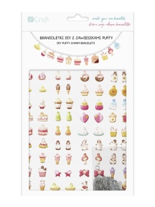 Kit pentru bratari Sweeties DP Craft, cod DPZK-013