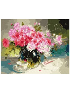 Kit pictura pe numere Good Morning 8052