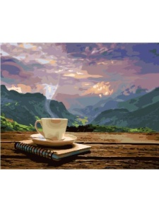 Kit pictura pe numere Morning with mountain views Profiart GX24686