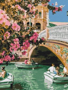 Kit pictura pe numere Spring Venice Profiart 51563