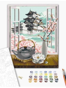 Kit pictura pe numere Tea Ceremony 51499