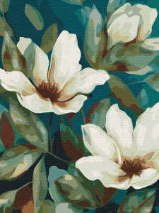 Kit pictura pe numere Tenderness of Flowers 52168