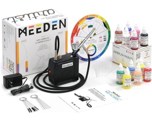Kit profesional pentru aerografiere MEEDEN, cod BM-0004