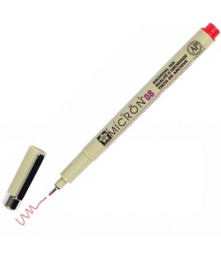 Liner Pigma Micron RED 19 Marimi Diferite Sakura