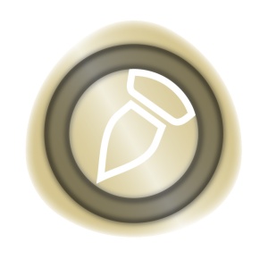 Marker Creativ Metallic cu Varf de Tip Pensula