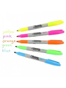 Marker fluorescent Neon Sharpie