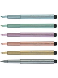 Marker Pitt Artist Pen Metalizat