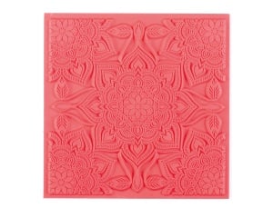 Matrita cu textura, model boho chic 9 x 9 cm Graine Creative 265405