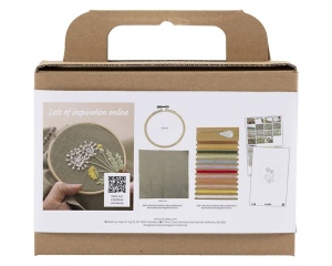 Mini kit broderie model Papadie, Creativ Company, cod 970845
