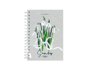 Notebook Ghiocel spiralat A5 80g 120 file