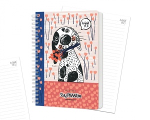 Notebook Tuli Be Inspired Drasca A5  A6, 80 file, 80g