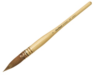 Pensula acuarela DaVinci Artissimo seria 428 nr 6 Kolinsky pentru tehnica wash 
