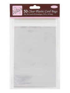 Pungi protectoare din plastic set 50 buc. A6 DP Craft ANT-1651000