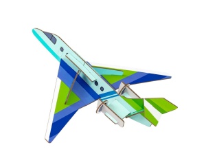 Puzzle 3D model Avion My Mandarine, cod PU033C