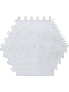 Racleta din otel pentru pictura/modelaj COMB06A