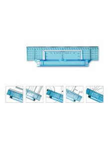 Rigla nautica gradatie verticala 30 cm Arda 325SC