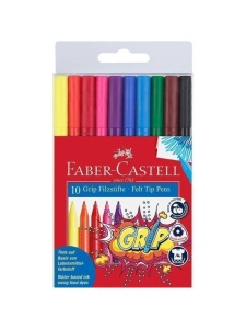 Set 10 carioci Grip Faber Castell 155310