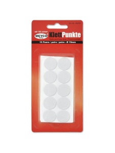 Set 10 discuri autoadezive cu scai 19mm Meyco 65783