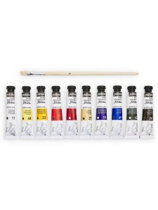 Set 10 x 20 ml culori acrilice + 1 pensula cadou Studio Pebeo 833361