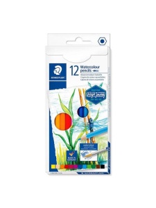 Set 12 creioane acuarelabile Design Journey Staedtler 14610C