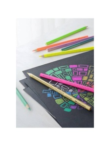 Set 12 creioane colorate Colour Grip Faber Castell 201569