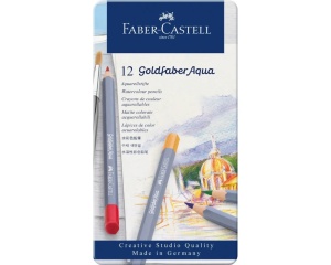 Set 12 creioane Goldfaber Aqua Faber Castell 11 46 12