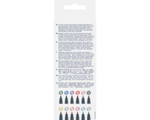 Set 12 markere metallic Faber-Castell 160713