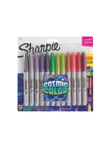 Set 12 markere permanente Sharpie Cosmic 2034124
