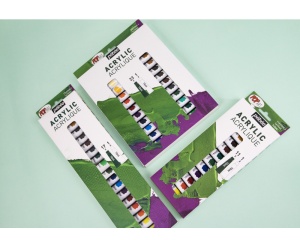Set 17x10ml Culori Acrilice Pop Art + 15ml White 669710 Pebeo