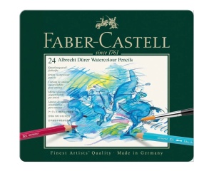 Set 24 Creioane Acuarelabile Faber-Castell 117524