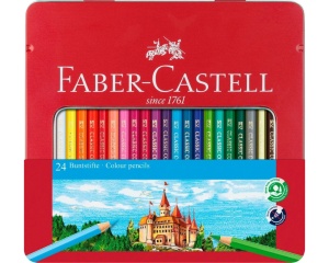 Set 24 creioane colorate Faber Castell 115824