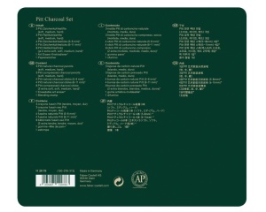 Set 24 Piese Carbune Pitt Charcoal 112978