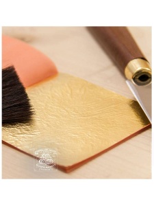 Set 25 foite aur 8x8 cm 22K TH20 fara transfer Giusto Manetti 2ogbfa