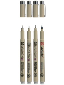 Set 3+1 linere Pigma Micron Cool Grey Sakura POSXSDK4L