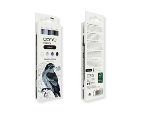Set 3+1 Copic Ciao Colectia Shade Gri Inchis cu Ton Rece 22075422