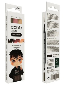 Set 3 Markere Copic Ciao Paleta de Culori Calde 220750311