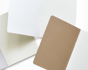 Set 3 notebook-uri cu hartie crem punctata 100 gm², Open Notes, Drasca - Img 3