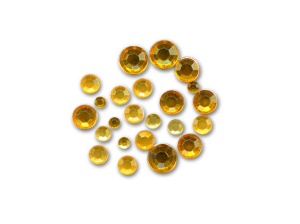 Set 300 Strasuri Acrilice Chihlimbar 2mm-4mm Meyco 61837 - Img 1