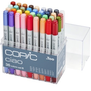 Set 36 markere cu cerneala pe baza de alcool, Copic Ciao Set B, 22075362 - Img 2