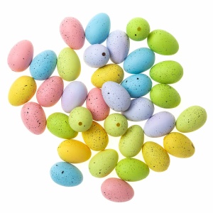 Set 36 Oua 3cm Culori Asortate Paste DPWL-060 Dp Craft