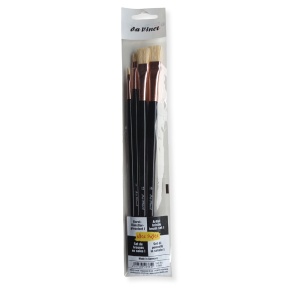 Set 4 Pensule din Par de Porc 11849