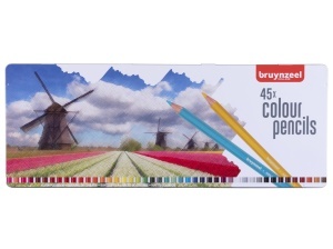Set 45 creioane colorate Holland Bruynzeel 60312902 - Img 1
