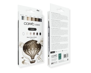 Set 5+1 Copic Ciao ColectiaShade Gri cu Ton Cald si Negru 22075581