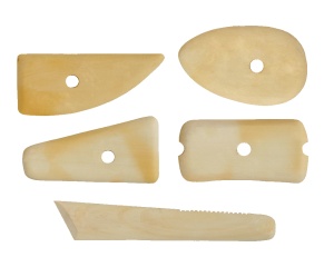 Set 5 ustensile pentru modelaj lut, Phoenix 02110211