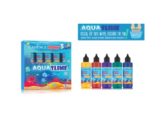 Set 5x90ml Aqua Slime Animale Marine
