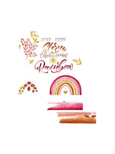 Set 6 markere cu 2 capete Lettering set Boho Faber Castell 164518