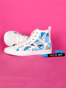 Set 8 markere PC-1M 0.7 mm culori pastel Uni Posca M1479